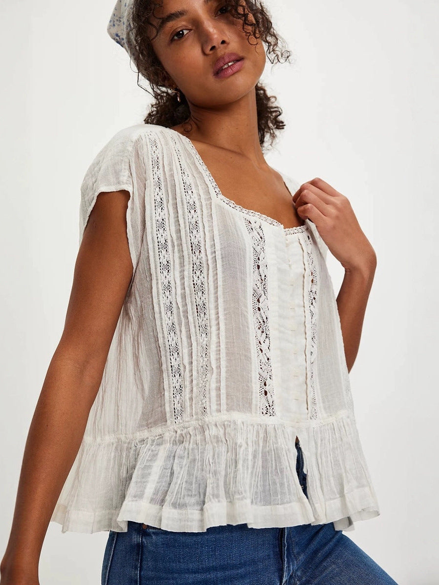 Cordelia Lace Blouse