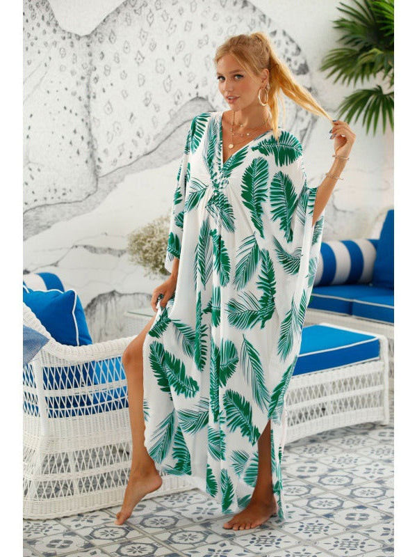 Marina Beach Kaftan Cover-Up