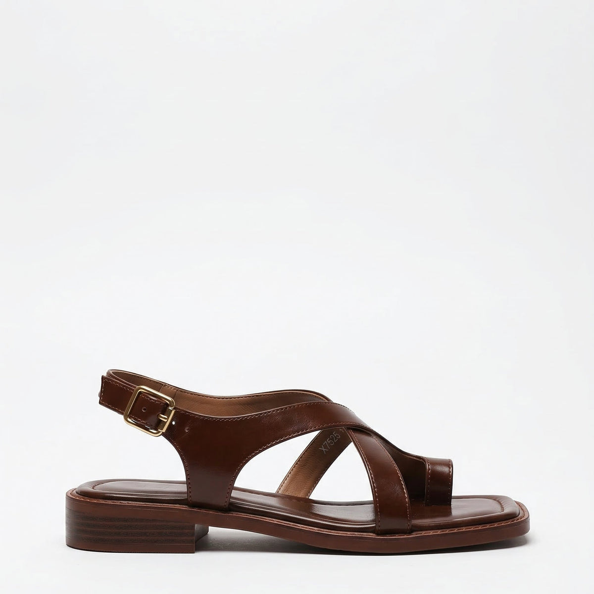 Susan Leather-Look Slingback Sandals
