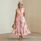 Elowen Floral Flowy Midi Dress