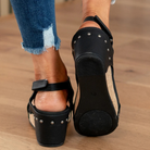 Gloria Orthopedic Cork Wedge Sandals