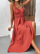 Cirelle Flattering Waist Midi Dress