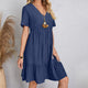 Southwold Textured Tiered Mini Dress