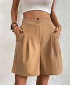 Paige High-Waist Flowy Shorts
