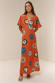 Melba Lane – linen floral collared maxi dress, additional view 11, AU women's sizes