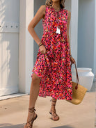 Arlene Printed Resort Midi Dress