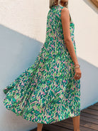 Arlene Printed Resort Midi Dress