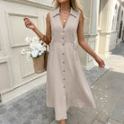 Rita Sleeveless Midi Dress