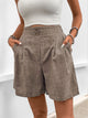 Estoril High Waisted Tailored Shorts
