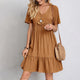 Southwold Textured Tiered Mini Dress