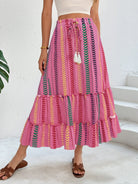 Vivian Boho Flow Maxi Skirt