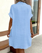 Clara Flattering Cotton Shirt Dress