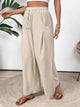Rhodes Drawstring Wide Leg Pants