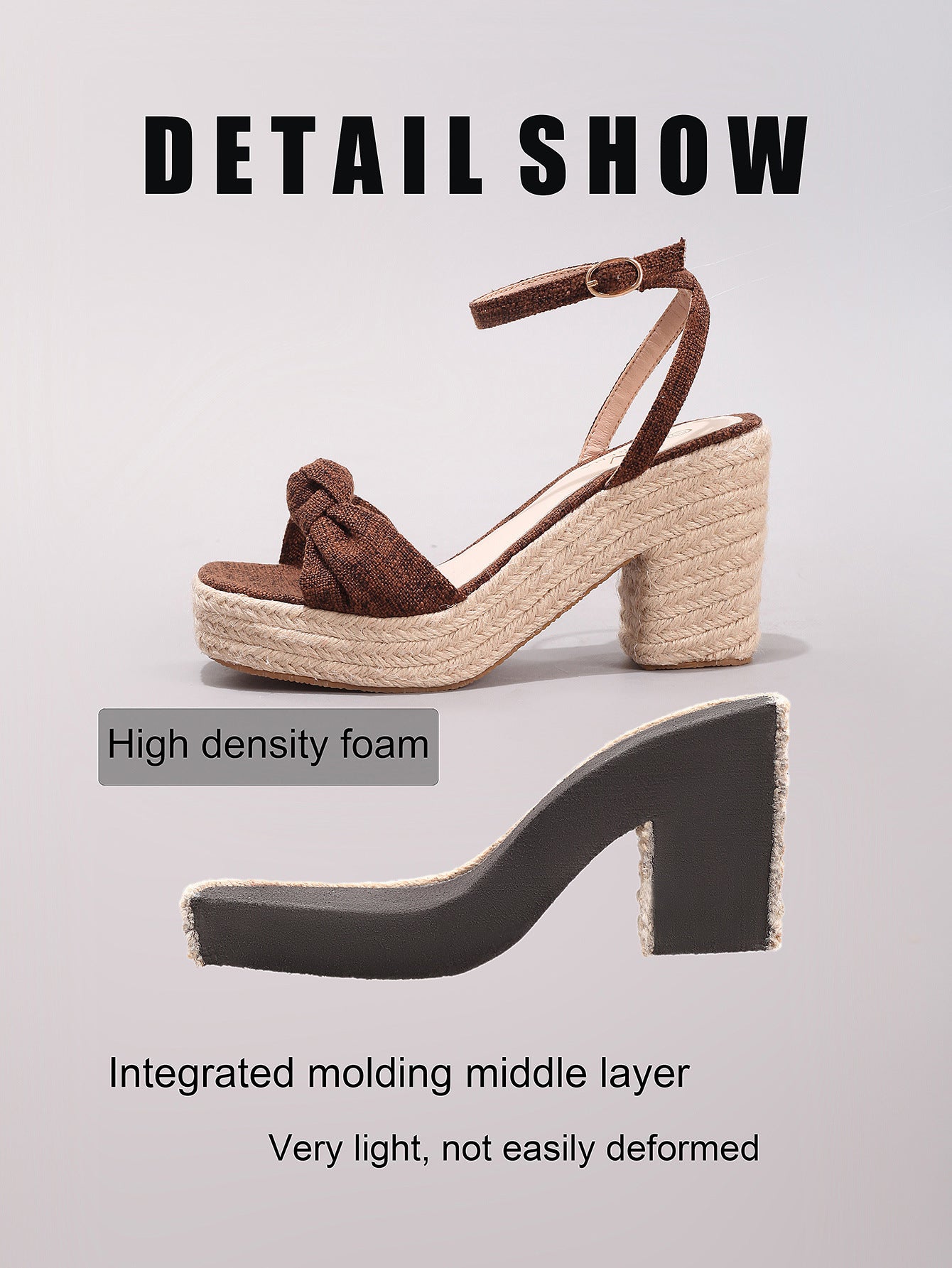 Melba Lane – Knotted Bow Espadrille Wedge Sandals, additional view 11, AU women's sizes