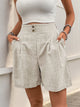 Estoril High Waisted Tailored Shorts