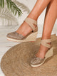 Parga Braided Espadrille Wedges