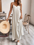 Wilma Cotton Linen Maxi Dress