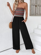 Caldera Flow Strapless Jumpsuit