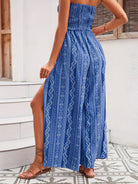 Diane Boho Strapless Jumpsuit