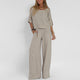 Alessia Linen Blend Relaxed Set