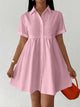 Florence Button Front Shirt Dress