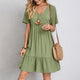 Southwold Textured Tiered Mini Dress