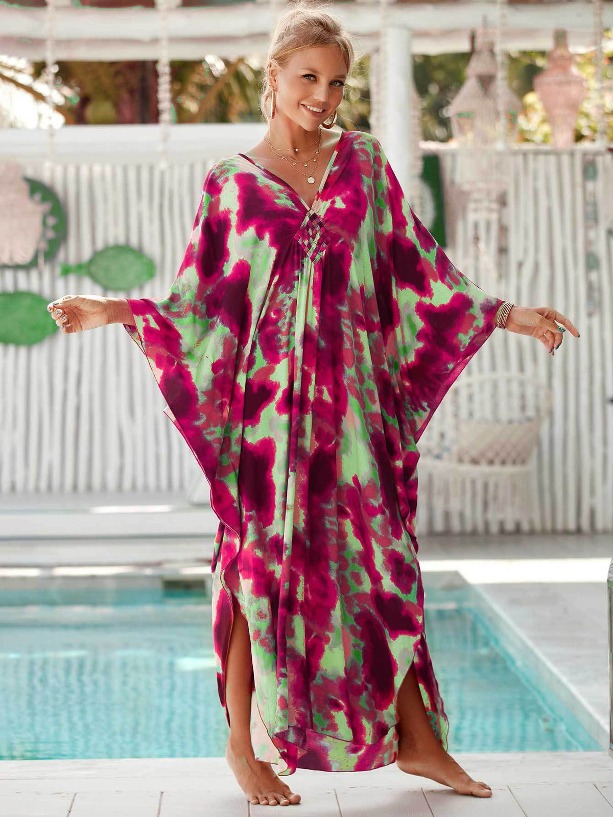 Melba Lane – beach kaftan cover-up, additional view 33, AU women's sizes