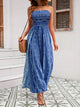 Diane Boho Strapless Jumpsuit
