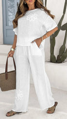 Hannah Cotton Linen Comfort Set