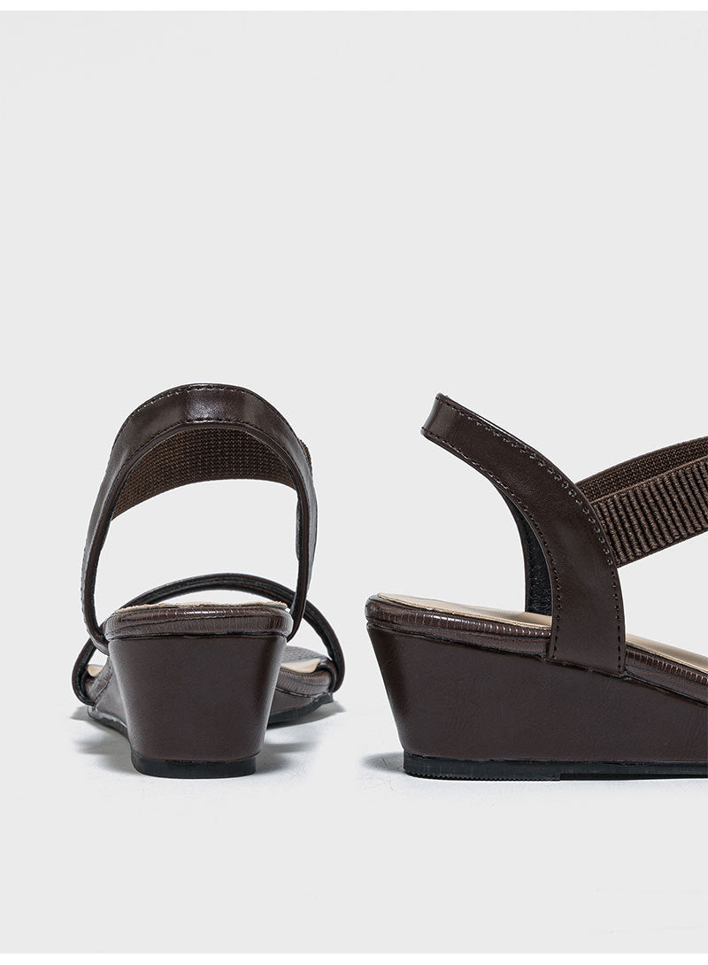 Melba Lane – textured strap low wedge sandals, additional view 11, AU women's sizes