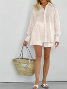Maxine Striped Summer Co-Ord Set