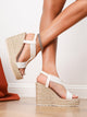 Sintra Woven Platform Wedge Sandals