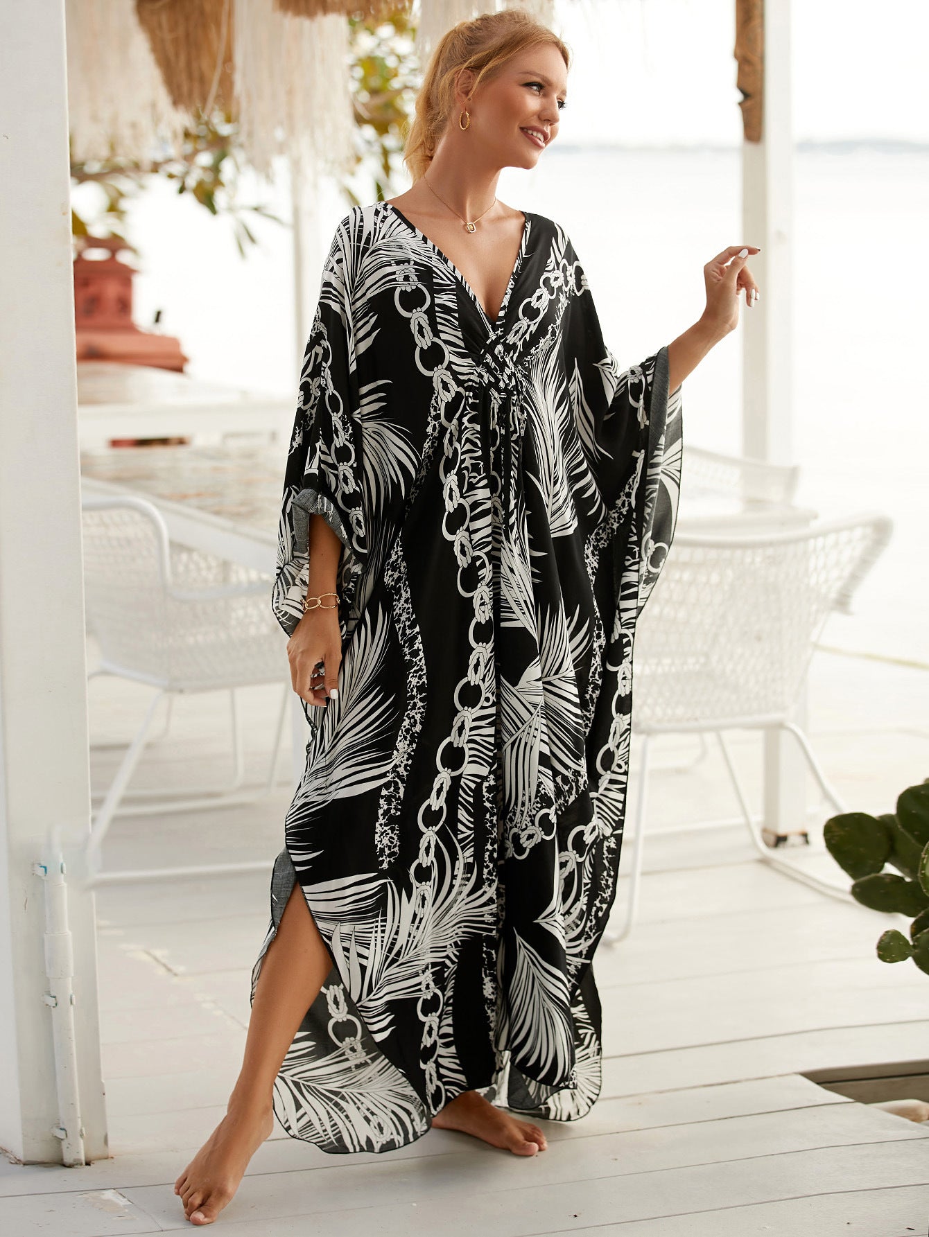Melba Lane – beach kaftan cover-up, additional view 41, AU women's sizes
