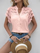 Ditchling Broderie Flutter Sleeve Blouse