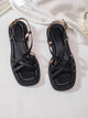 Melba Lane – strappy block heel sandals, fabric detail, AU women's sizes