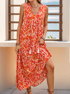 Arlene Printed Resort Midi Dress