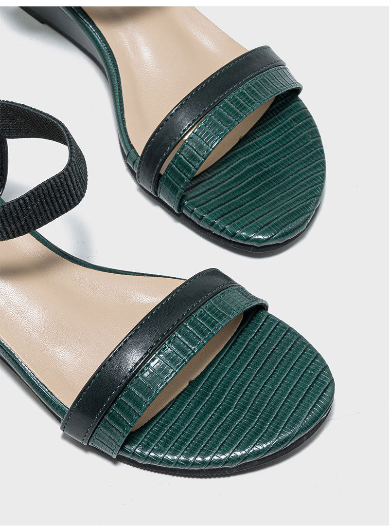 Melba Lane – textured strap low wedge sandals, additional view 14, AU women's sizes