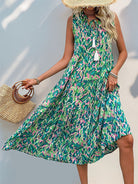 Arlene Printed Resort Midi Dress