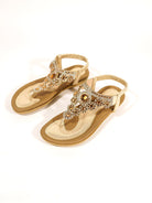 Janet Crystal Comfort Sandals