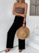 Caldera Flow Strapless Jumpsuit