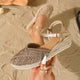 Skiathos Flat Espadrille Sandals
