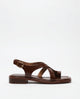 Susan Leather-Look Slingback Sandals