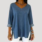 Magnolia Relaxed Denim Tunic Top