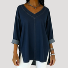 Magnolia Relaxed Denim Tunic Top