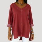 Magnolia Relaxed Denim Tunic Top